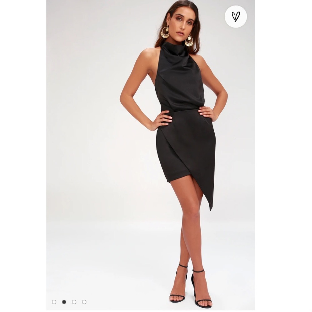 Elliatt X Revolve Camo Dress in Black, Size Medium